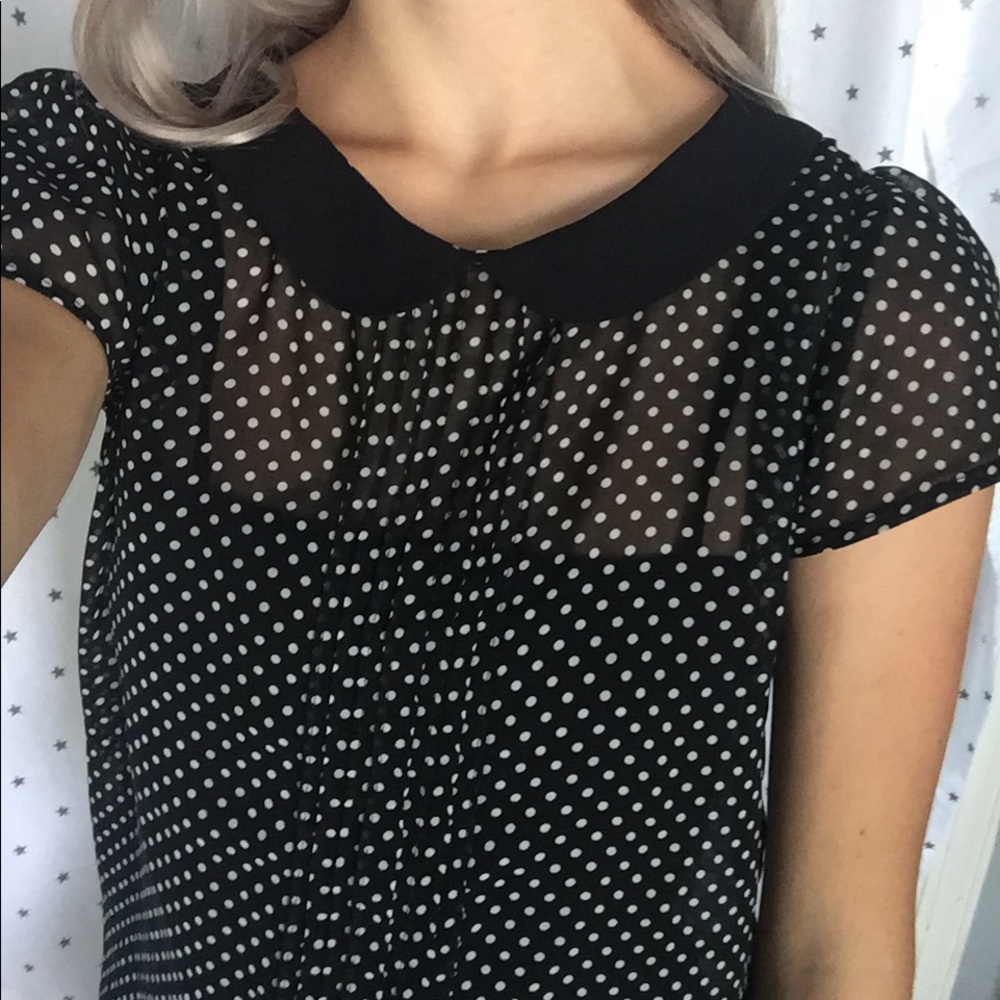 Poka Dot Blouse